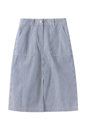 W 1975 DENIM SKIRT - BLUE (P251WSK463)