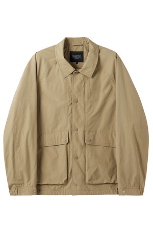 OUT POCKET COACH JUMPER - BEIGE (P251UJP102)