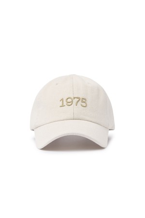 1975 DENIM BALL CAP - WHITE (P255AHA403)