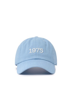 1975 DENIM BALL CAP - L/BLUE (P255AHA403)