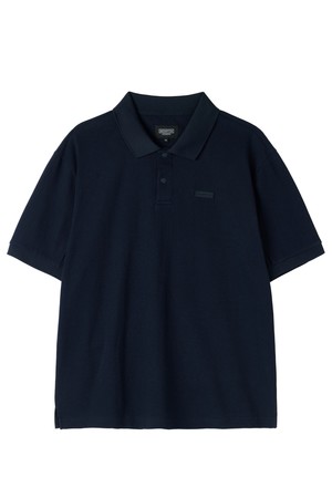 COLLAR T-SHIRT - NAVY (P252UPL131)