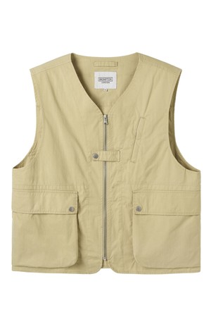 BRITISH CAMPER VEST - BEIGE (P252MVT480)