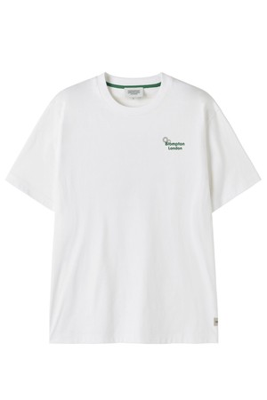 PARTS GRAPHIC HALF SLEEVE T-SHIRT - WHITE (P252UTS432)