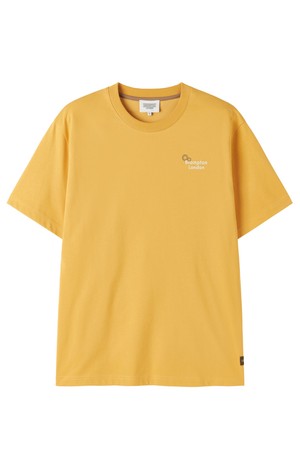 PARTS GRAPHIC HALF SLEEVE T-SHIRT - YELLOW (P252UTS432)