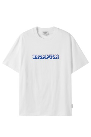 BROMPTON LOGO SHORT SLEEVE - WHITE (P252UTS450)