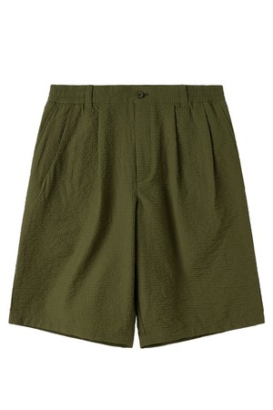 SEERSUCKER SHORT - KHAKI (P252MHP485)