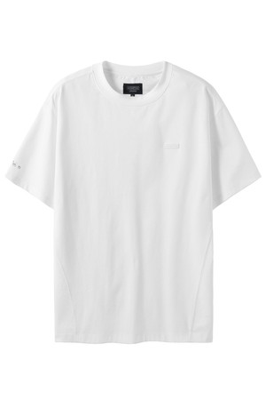 SUFIMA ROUND T-SHIRT - WHITE (P252MTS130)