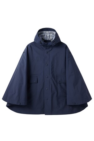 W PONCHO RAIN COAT - NAVY (P255WCT132)