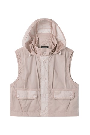W COOLWAVE CROPPED VEST - CORAL (P252WVT186)