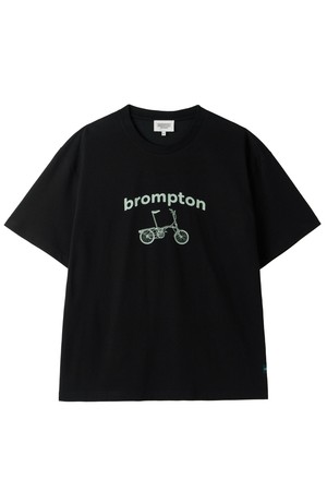 1975 BICYCLE GRAPHIC T-SHIRT - BLACK (P252UTS438)