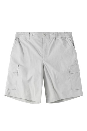 LIGHTWEIGHT NYLON SET SHORT - L/GREY (P252UHP184)