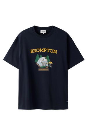 JUNCTION GRAPHIC HALF SLEEVE T-SHIRT - NAVY (P252UTS434)