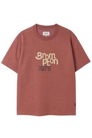 BROMPTON LOGO HALF SLEEVE T-SHIRT - D/PINK (P253UTS401)