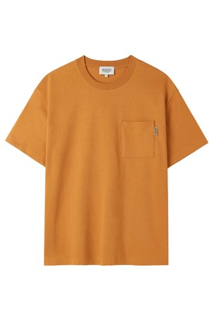 POCKET HALF SLEEVE T-SHIRT - ORANGE (P253UTS410)