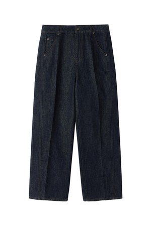 W 1975 WIDE DENIM TROUSERS - INDIGO (P253WDP461)