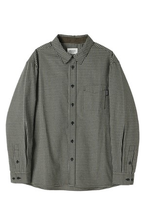 CHEQUERED SHIRT - BLACK (P253MSH403)