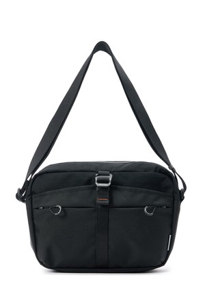 6-SHAPED RING DETAIL CROSS BAG - BLACK (P255ACR110)