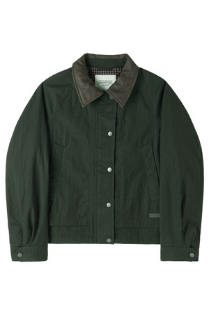 W GREENFORD JACKET - D/GREEN (P253WJK420)
