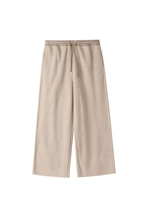 W JERSEY CORDUROY TROUSERS - BEIGE (P253WPT161)