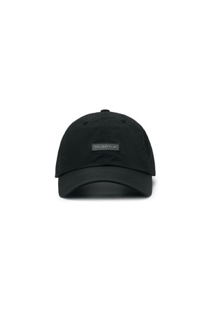 RIPSTOP BALL CAP - BLACK (P255AHA105)