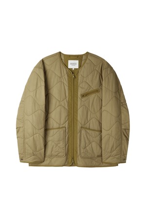 BRITISH CAMPER QUILTED JACKET - BEIGE (P254UPD430)