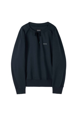 W BOAT NECK T-SHIRT - D/NAVY (P253WSW162)