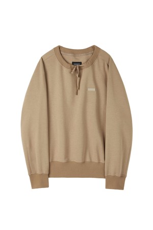 W BOAT NECK T-SHIRT - BEIGE (P253WSW162)