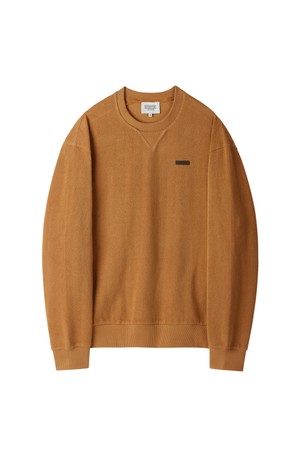 HERRINGBONE SWEATSHIRT - ORANGE (P254USW480)
