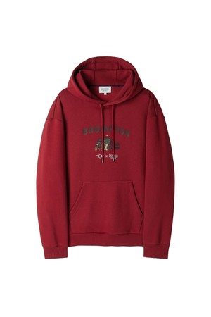 BALANSA] [발란사] SSB LOGO HOODIE 로고 후디 - HEATHER GRAY
