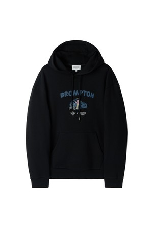 BMW MINI X BROMPTON HOODIE - BLACK (P253UHD510)