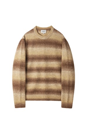 GRADATION BASIC SWEATER - BROWN (P254MKT431)