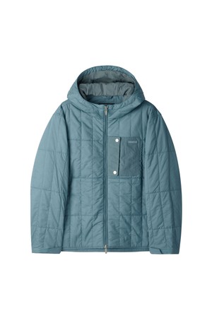 SQUARE-QUILTED PADDED JUMPER - L/BLUE (P254UPD130)