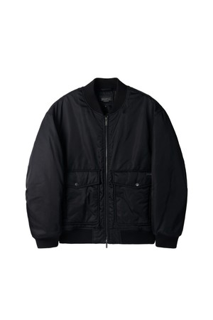 BOMBER PADDED JUMPER - BLACK (P254MPD134)