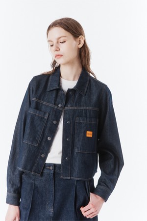 W DENIM SHIRT - INDIGO (P261WSH460)