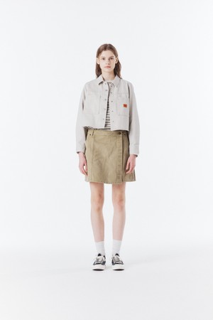 W DENIM SHIRT - CREAM (P261WSH460)