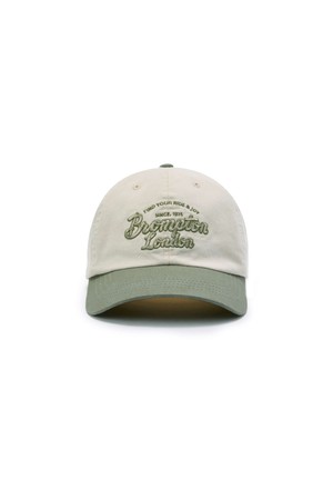LETTERING POINT CURVE CAP - CREAM (P265AHA107)