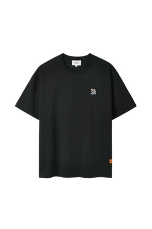 BICYCLE WAPPEN HALF SLEEVE T-SHIRT - BLACK (P262UTS130)