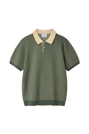 COLLAR SWEATER - KHAKI (P262MKT130)