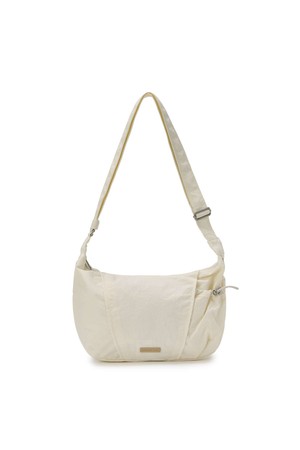 SIDE CUT DETAIL HOBO BAG - L/BEIGE (P265ACR107)