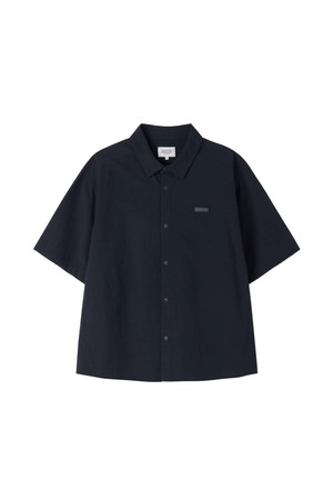 TASLAN HALF SLEEVE SHIRT - BLACK (P262MSH182)