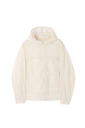 LIGHTWEIGHT HOODED JUMPER - IVORY (P262UJP130)