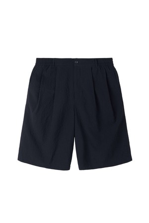 SEERSUCKER SHORTS - D/NAVY (P262MHP180)