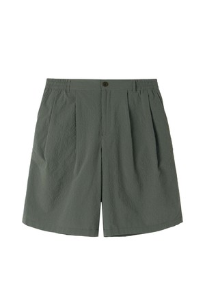 SEERSUCKER SHORTS - LIGHT KHAKI (P262MHP180)
