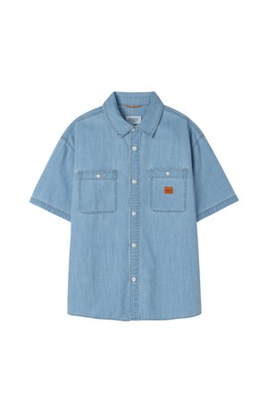 SUMMER DENIM SHIRT - L/BLUE (P262MSH481)