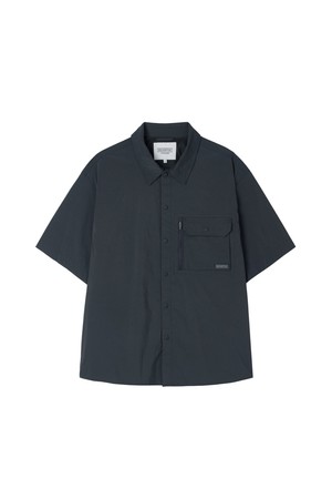 HALF SLEEVE SHIRT - CHARCOAL (P262MSH185)