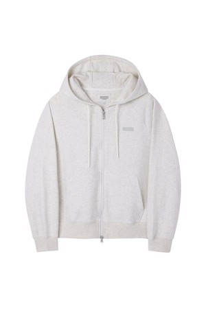 W HOODED ZIP-UP - OATMEAL (P261WFT160)