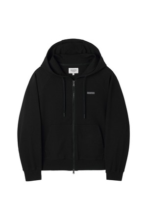 W HOODED ZIP-UP - BLACK (P261WFT160)