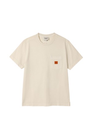 PIGMENT DYEING HALF SLEEVE T-SHIRT - CREAM (P265UTS430)