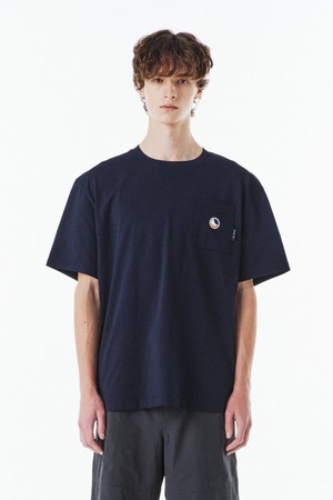 BROMPTON X TTTM LOGO T-SHIRT - NAVY (P262MTS503)