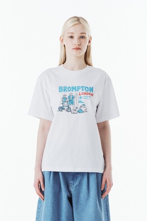 (EXCLUSIVE) SURFING GRAPHIC T-SHIRT - WHITE (P263UTS903)